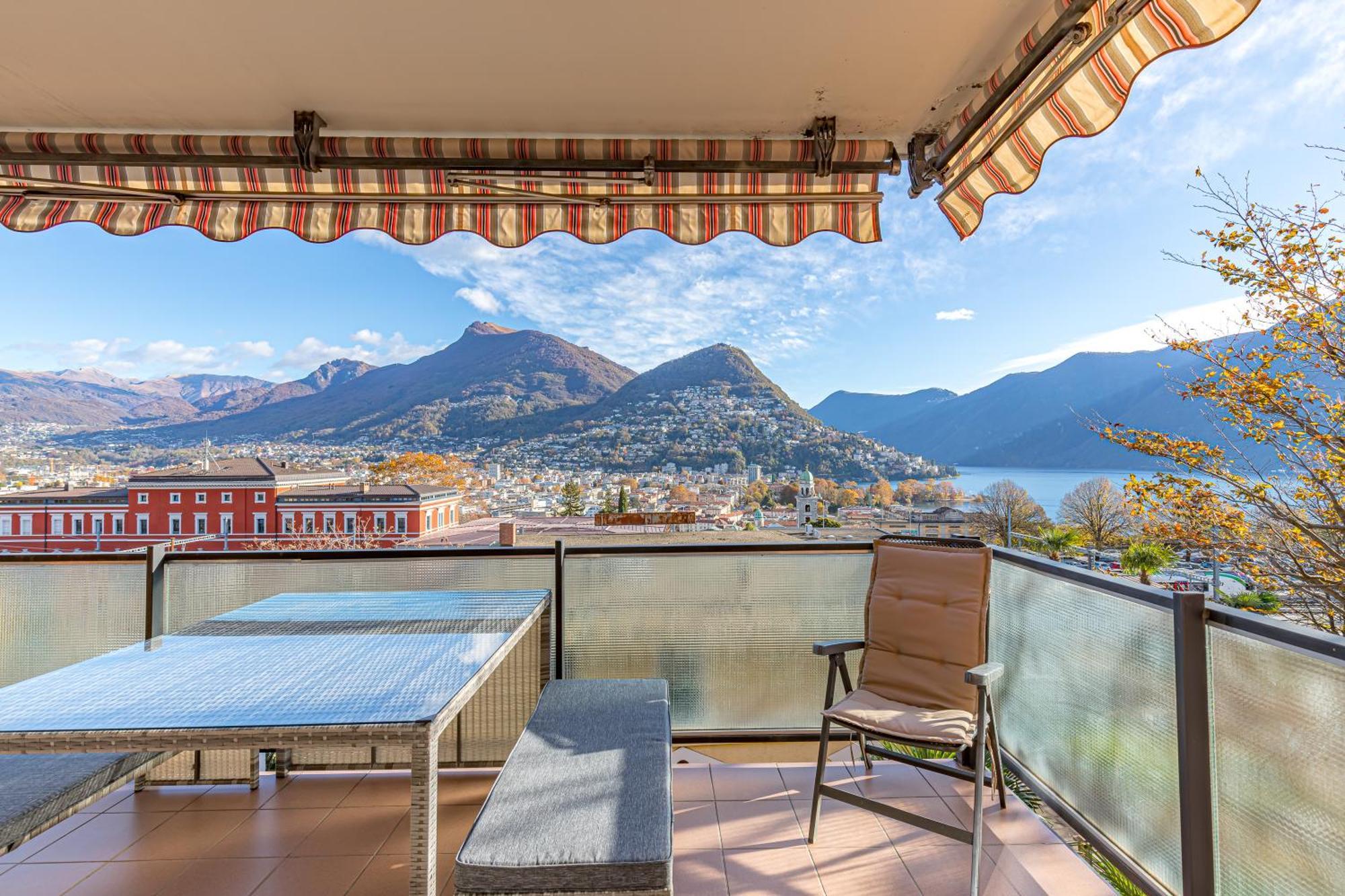 דירות Imperial Of Lugano 4 With A Lake View Behind The Station And 10 Min From The Lake מראה חיצוני תמונה