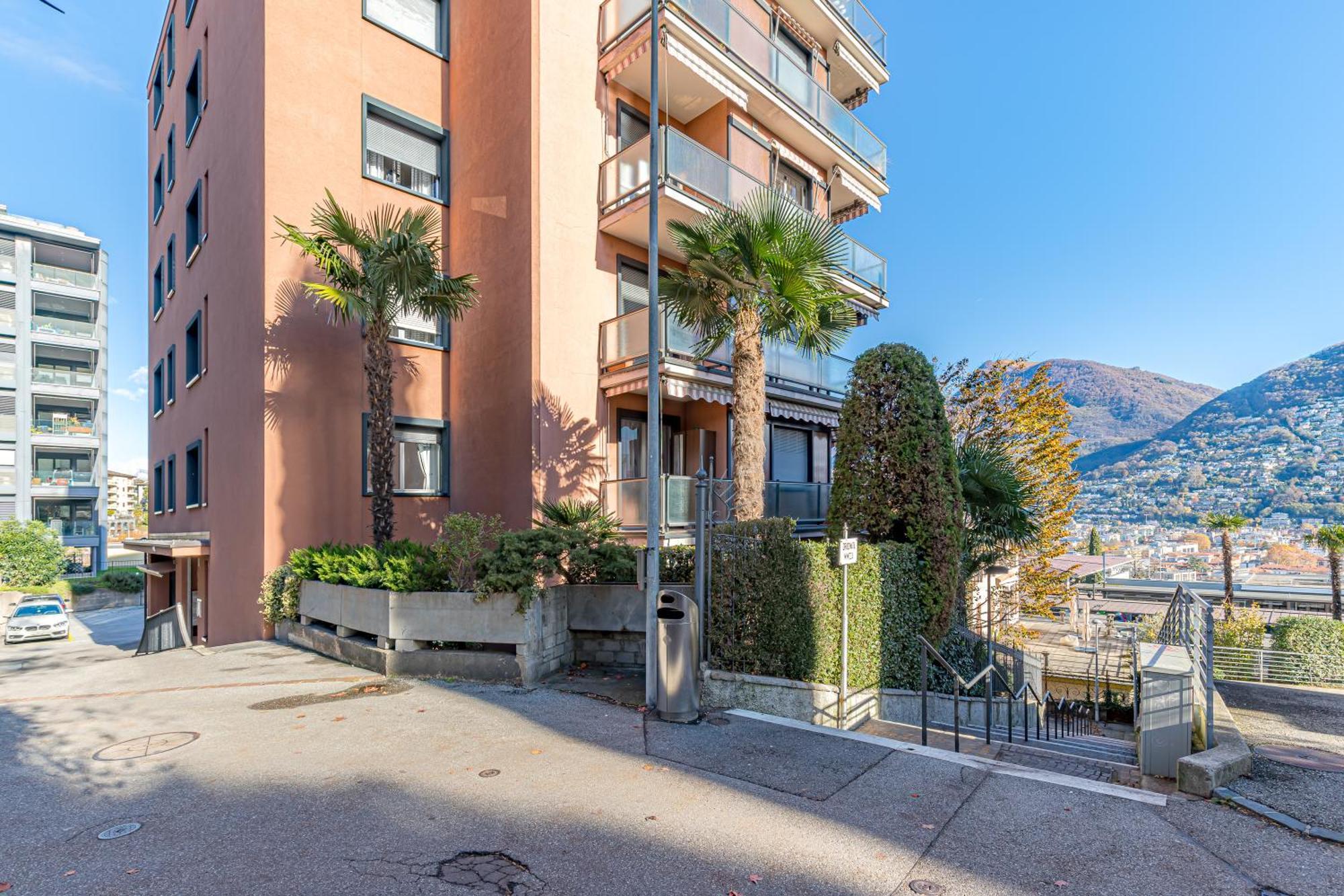 דירות Imperial Of Lugano 4 With A Lake View Behind The Station And 10 Min From The Lake מראה חיצוני תמונה