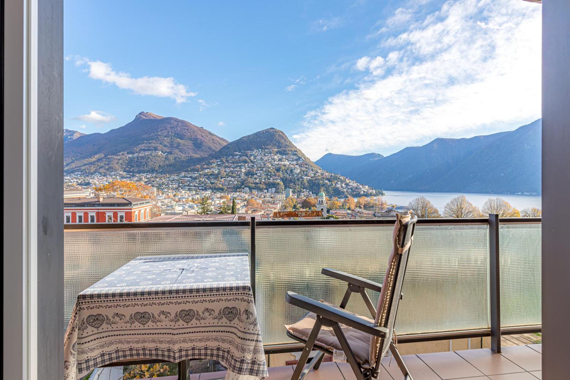 דירות Imperial Of Lugano 4 With A Lake View Behind The Station And 10 Min From The Lake מראה חיצוני תמונה